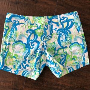 Lilly Pulitzer Callahan Shorts EUC size 10